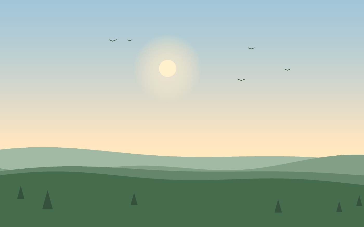 Landschaftsillustration