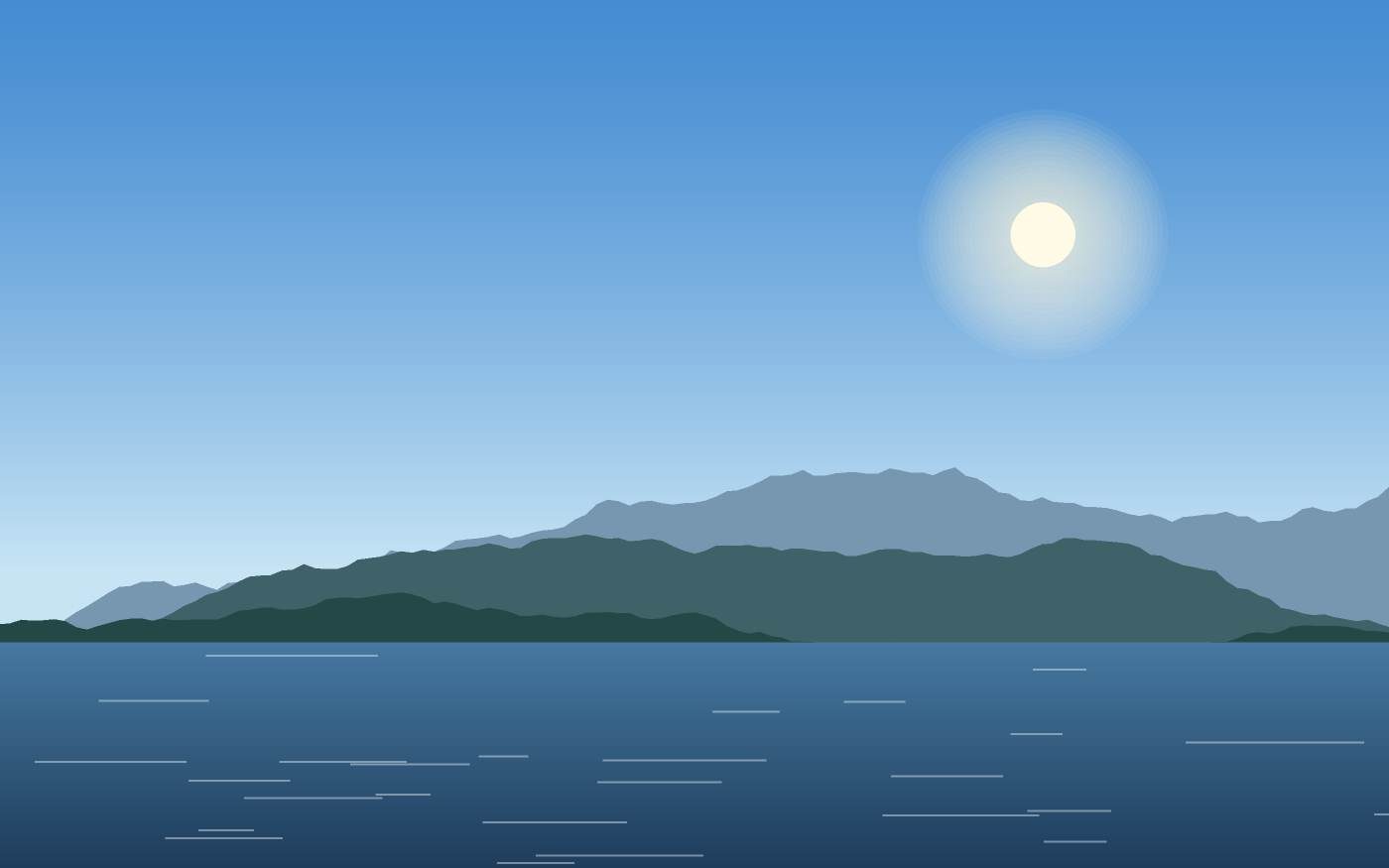 Ilustrace krajiny