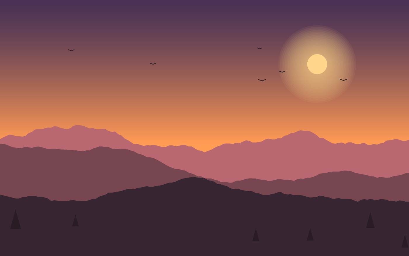 Landskabsillustration