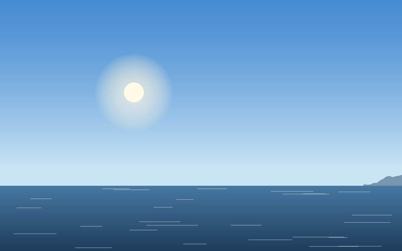 Illustrazione di un paesaggio