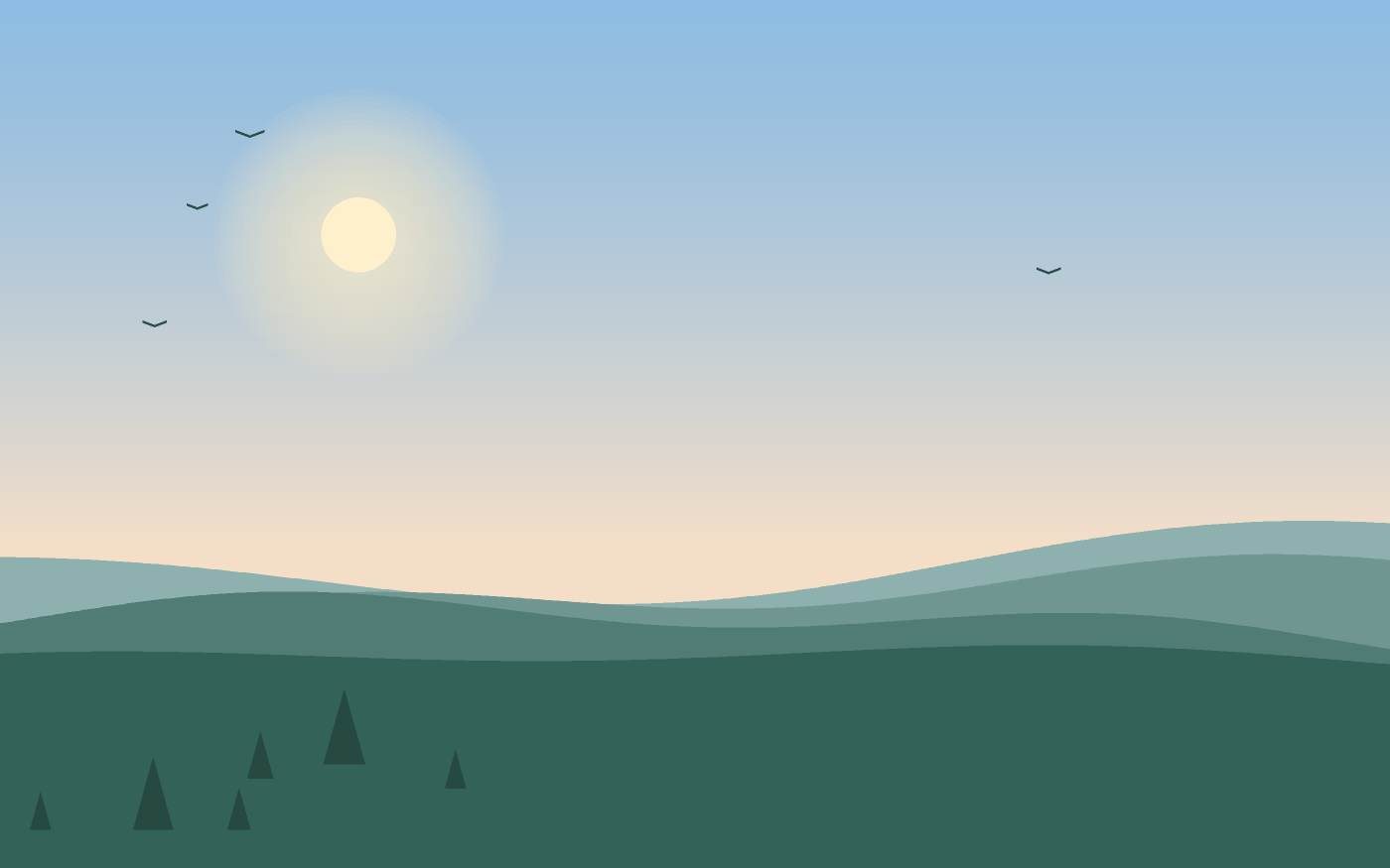 Landskapsillustrasjon