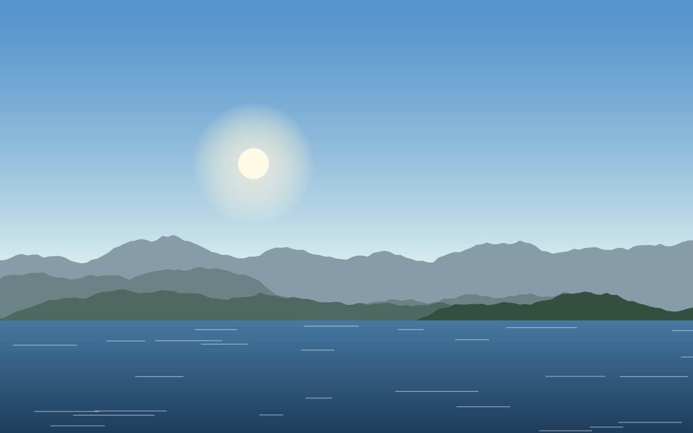 Ilustracja krajobrazu