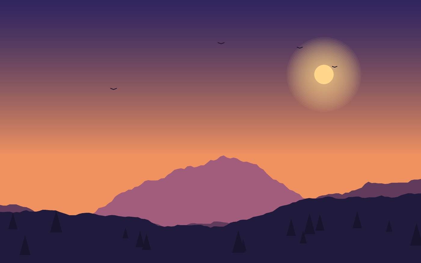 Landskapsillustration