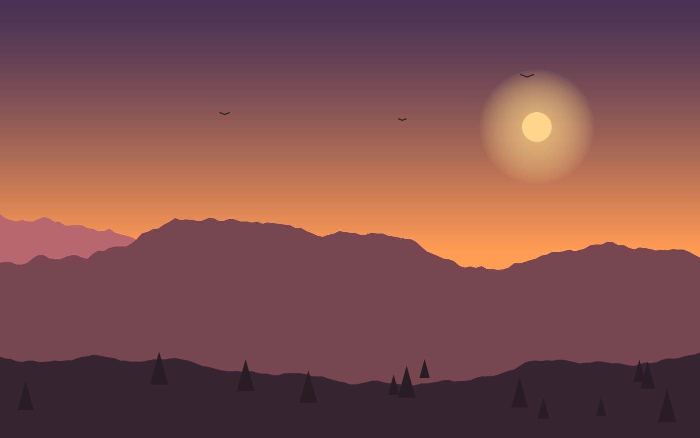 Landskapsillustration